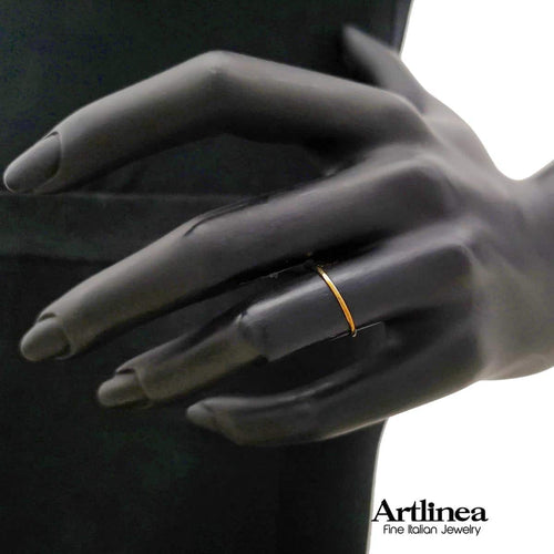 Fede in oro 18kt larga 1,20 mm